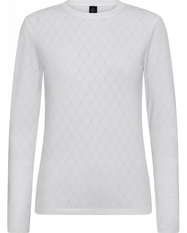 Hype The Detail Tee L/S H-logo White