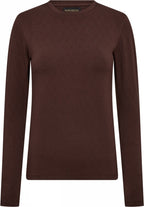 Hype The Detail Tee L/S H-logo Brown