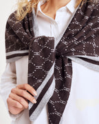 Hype The Detail Triangle Scarf Brun
