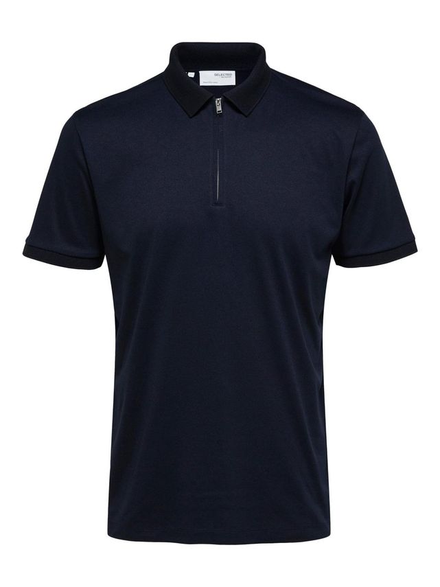 SLMFave Zip SS Polo Noos Sky Captain