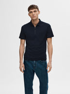 SLMFave Zip SS Polo Noos Sky Captain