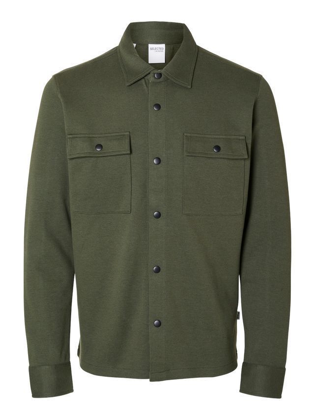 Slhjackie Sweat Jacket Noos Forest Night