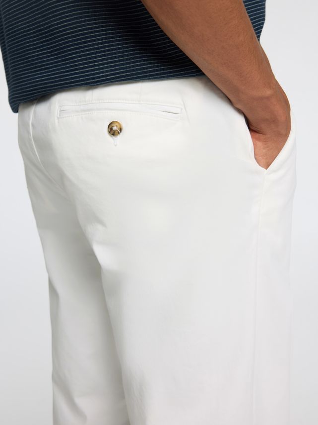 Slim New Miles Flex Pant Cloud Dancer