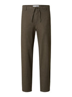 Slimtape Brody Linen Pant Forest Night
