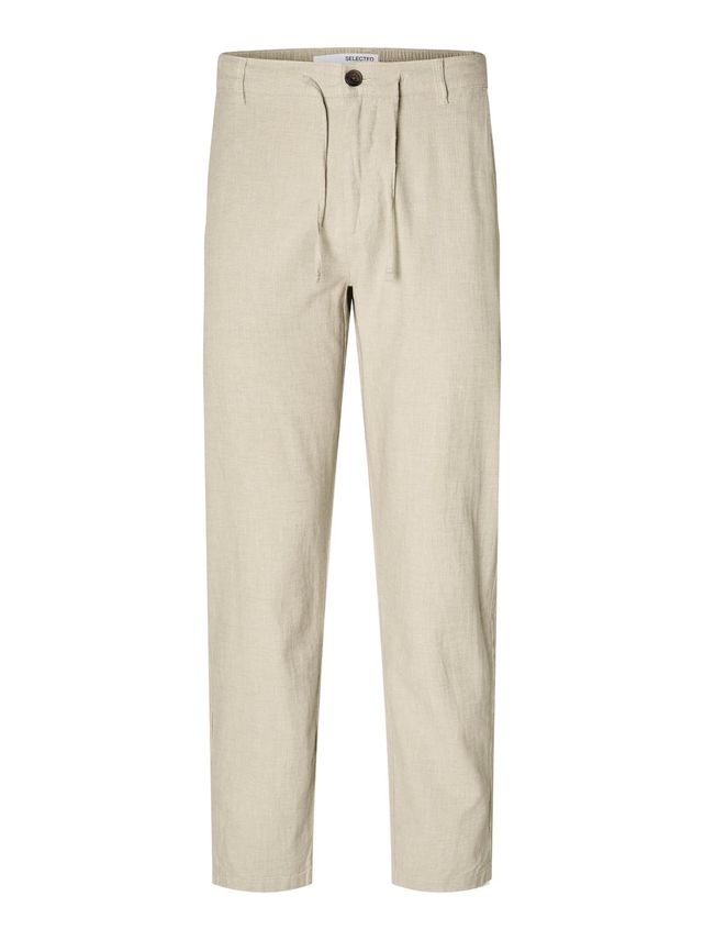 Slimtape Brody Linen Pant Incense Mixed
