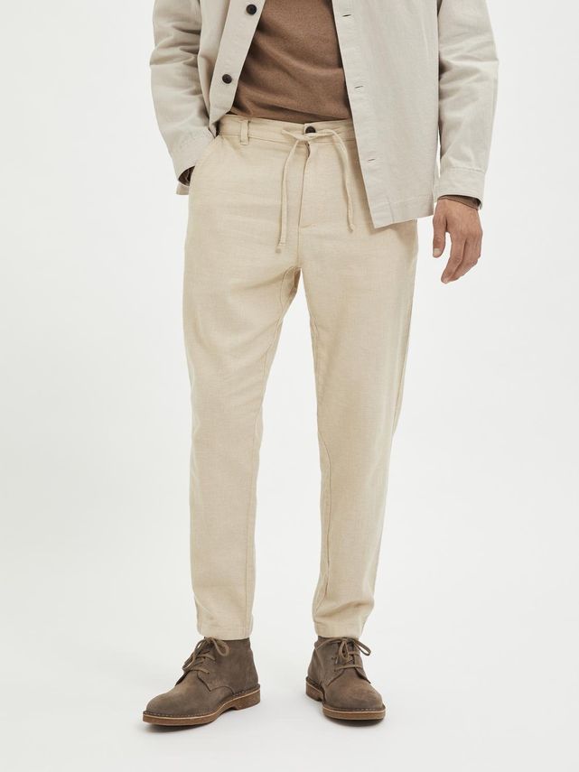 Slimtape Brody Linen Pant Incense Mixed