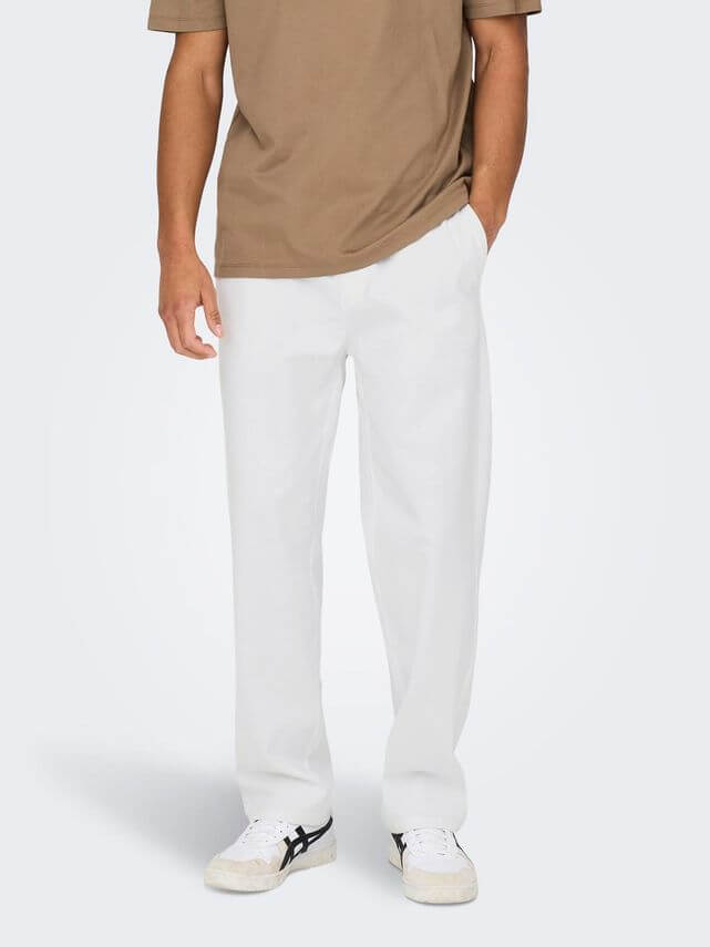 Sinus Loose Pant Bright White