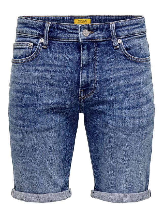 Ply Denim Shorts Dark Blue Denim