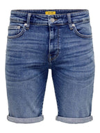 Ply Denim Shorts Dark Blue Denim