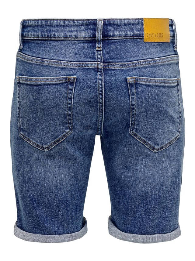 Ply Denim Shorts Dark Blue Denim