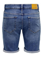 Ply Denim Shorts Dark Blue Denim