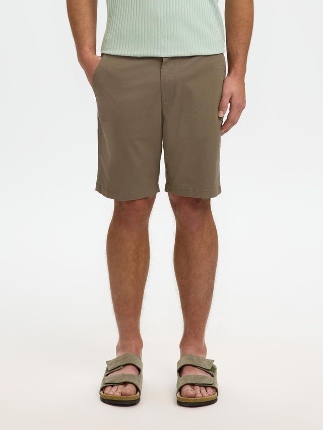 Slim Miles Flex Shorts Morel