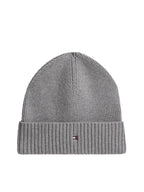 Tommy Hilfiger Pima Cotton Beanie Grey