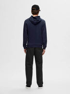 Emanuel Soft Hood Sweat Sky Captain