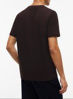 Tommy Hilfiger ESS SEASONAL REG FIT SOLID TEE Brown