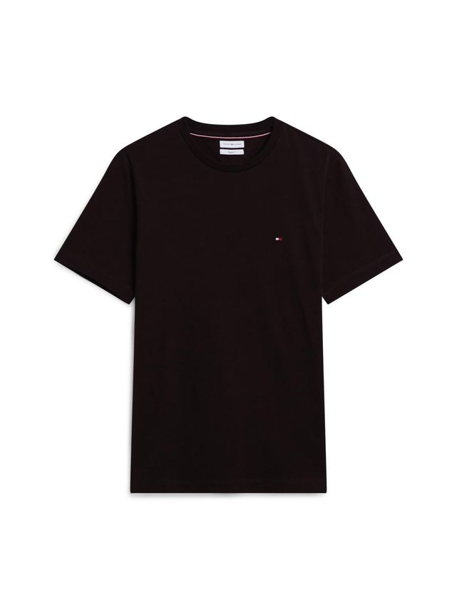 Tommy Hilfiger ESS SEASONAL REG FIT SOLID TEE Brown
