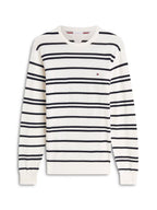Tommy Hilfiger Essential Cotton Crew Neck Ivory Petal