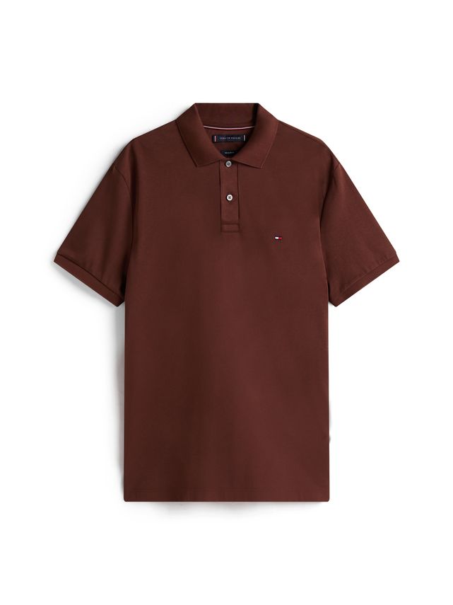 Liquid Cotton Reg Seasonal Polo Pure Brown