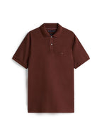 Liquid Cotton Reg Seasonal Polo Pure Brown