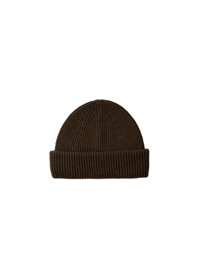 Slhmason Merino Sailor Wool Beanie Demitasse