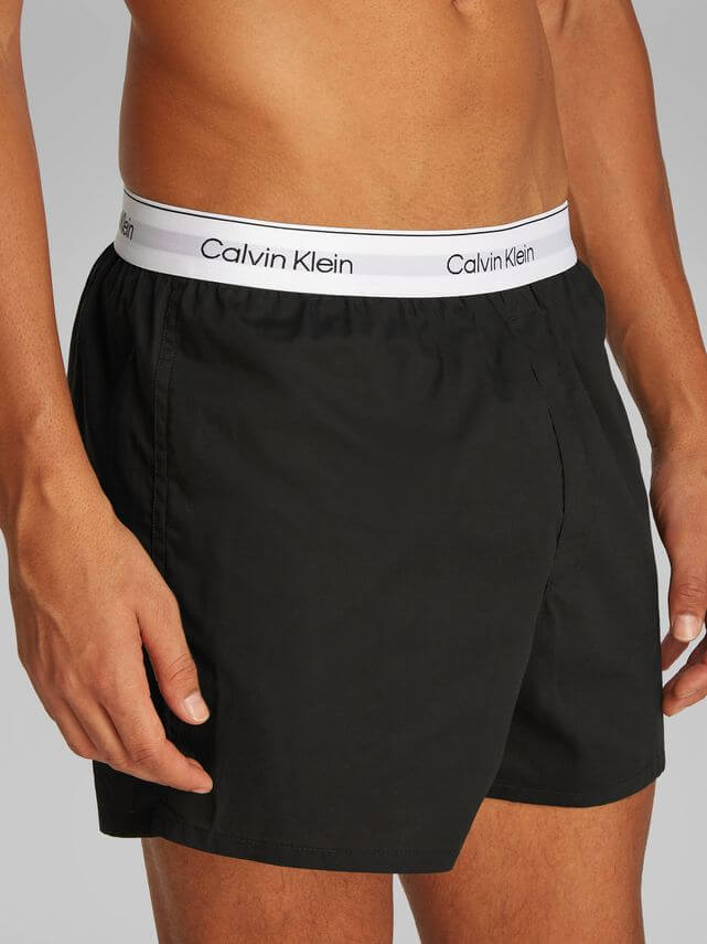 Boxer Slim 3pak Black Black