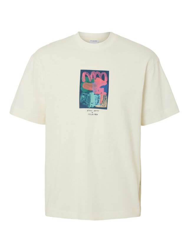 Relax Will License Oneck Tee Egret Multi