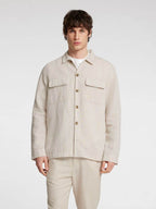 Leroy Linen Blend Overshirt Pure Cashmere