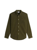 Tommy Hilfiger Solid Corduroy RF Shirt Huntsman Green