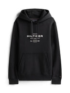Oval Graphic Hoodie Black