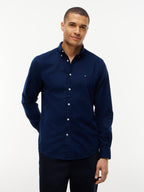 Tommy Hilfiger Flex Flannel Solf Rf Shirt Navy