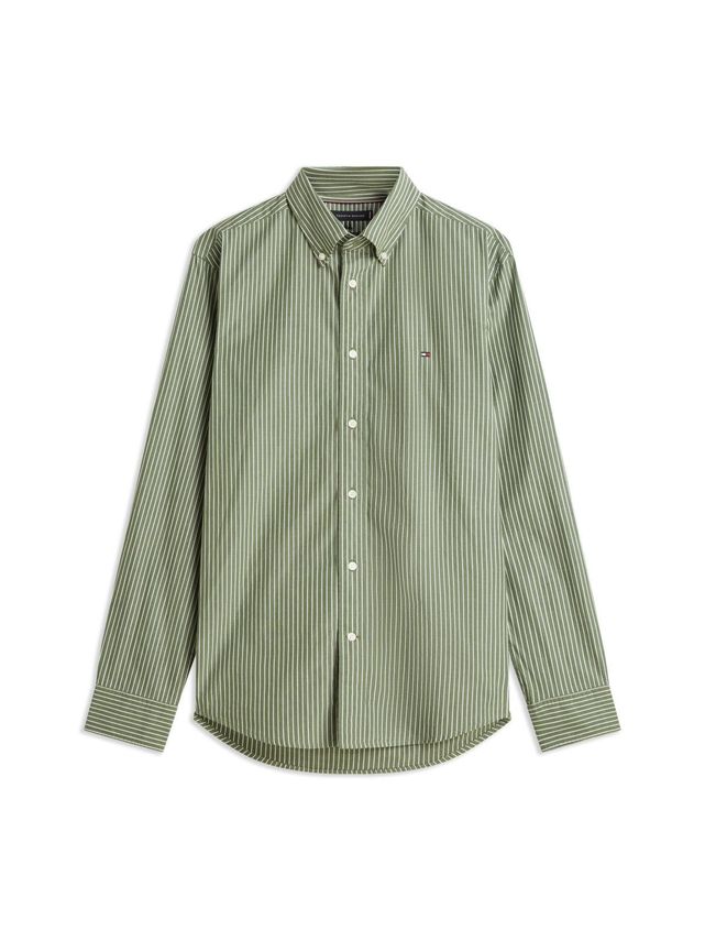 Core Hairline Poplin RF Shirt Mountain Pine