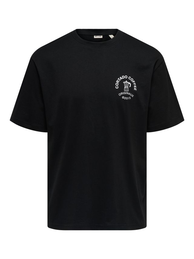 Onsnathan Rlx SS Tee Black/Cortado