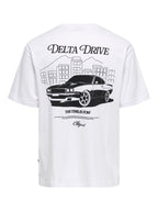 Onsnathan Rlx SS Tee Noos Bright White/De