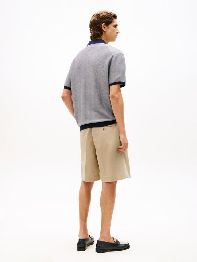Tommy Hilfiger Cool Touch Structure SS Polo Desert Sky