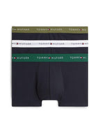 Tommy Hilfiger 3P TRUNK WB Underbukser White/Green/Olive