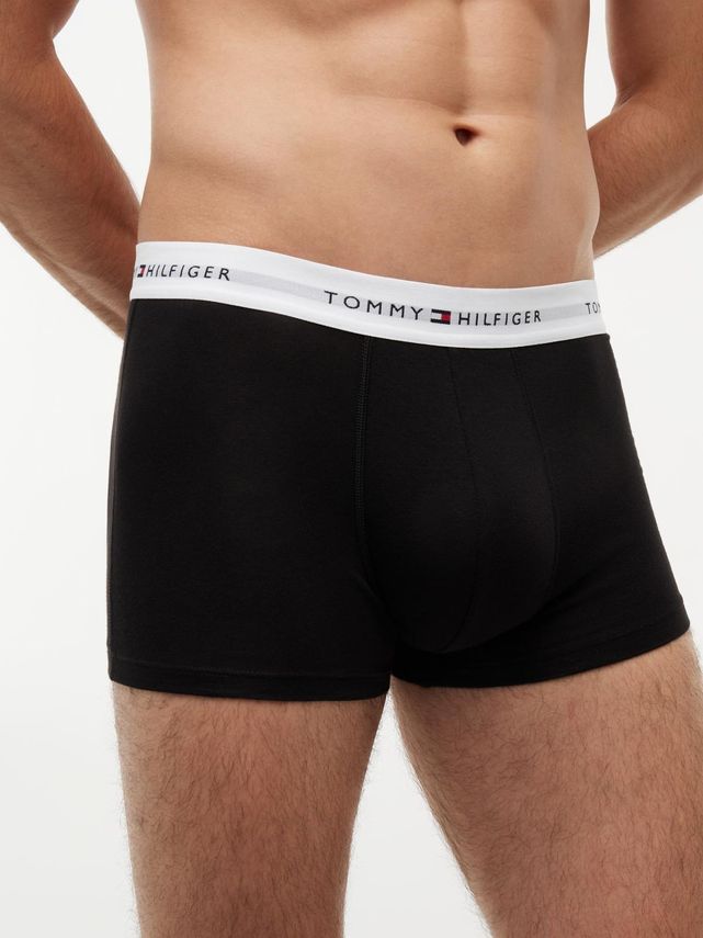 Tommy Hilfiger 3Pack Trunk WB Black/White