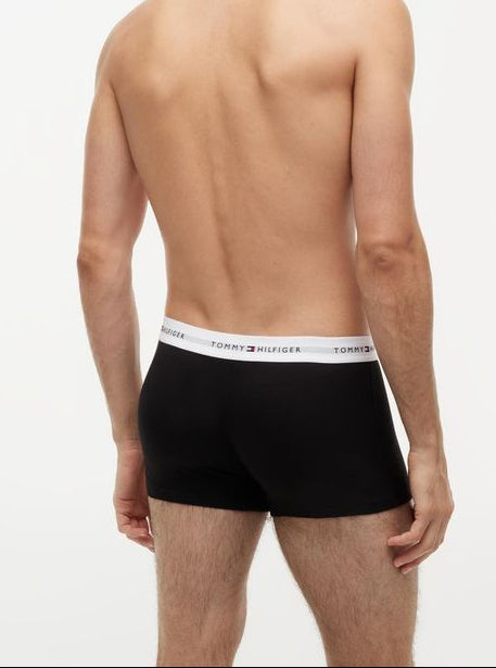 Tommy Hilfiger 3Pack Trunk WB Black/White