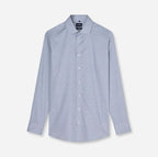 OLYMP 137424-Hemden Skjorte White/Blue