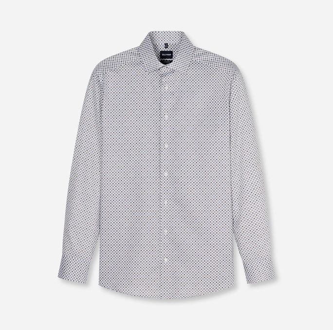 OLYMP 137424-Hemden Grey