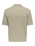 Sofus Reg SS Polo Knit Pure Cashmere