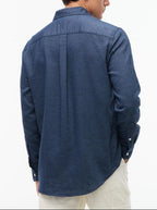 Tommy Hilfiger Flannel Dobby RF Shirt Blue