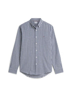 Tommy Hilfiger Flannel Gingham Dobby Skjorte Blue