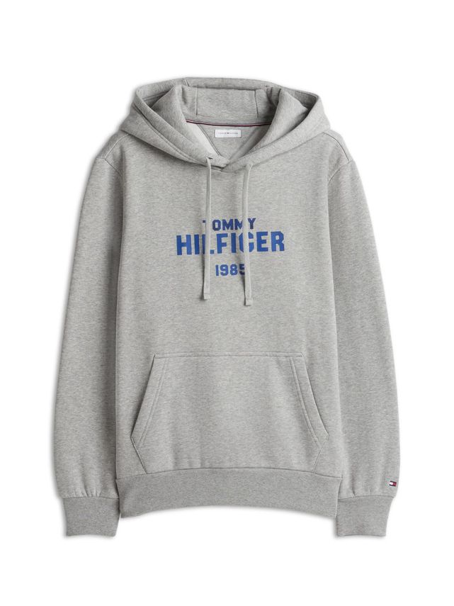Tommy Hilfiger Samme ack Regular Fleece Hoodie Grey