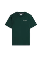 Tommy Hilfiger Brand Love Small Script Tee Green
