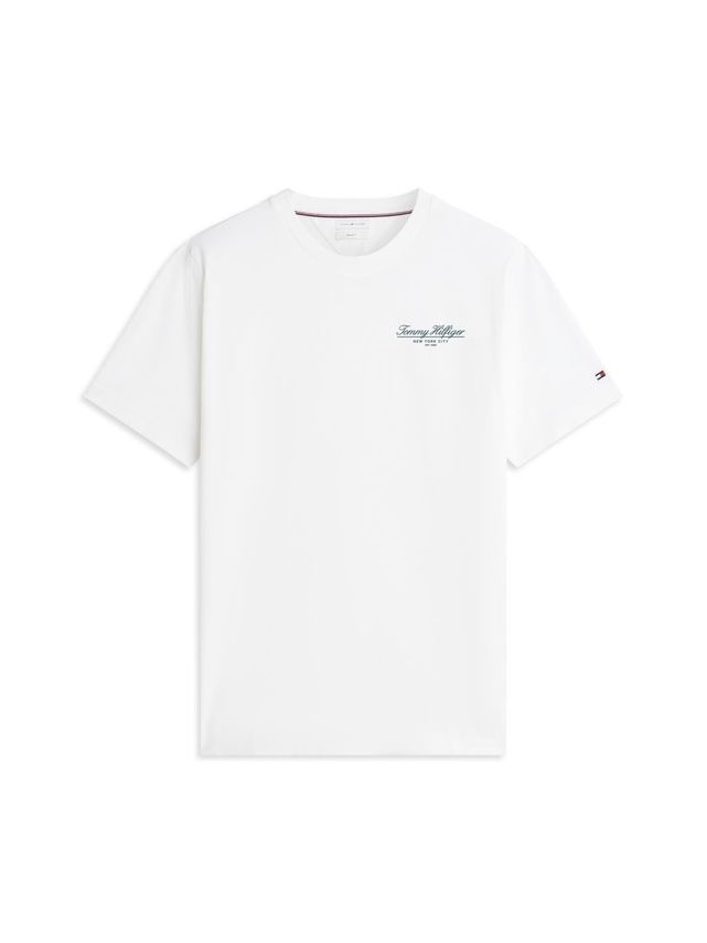 Tommy Hilfiger Brand Love Small Script T-shirt White