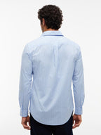 Tommy Hilfiger Flex Poplin Mini Print RF Shirt Skjorte Blue