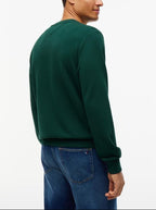 Tommy Hilfiger Brand Love Script Sweatshirt Green