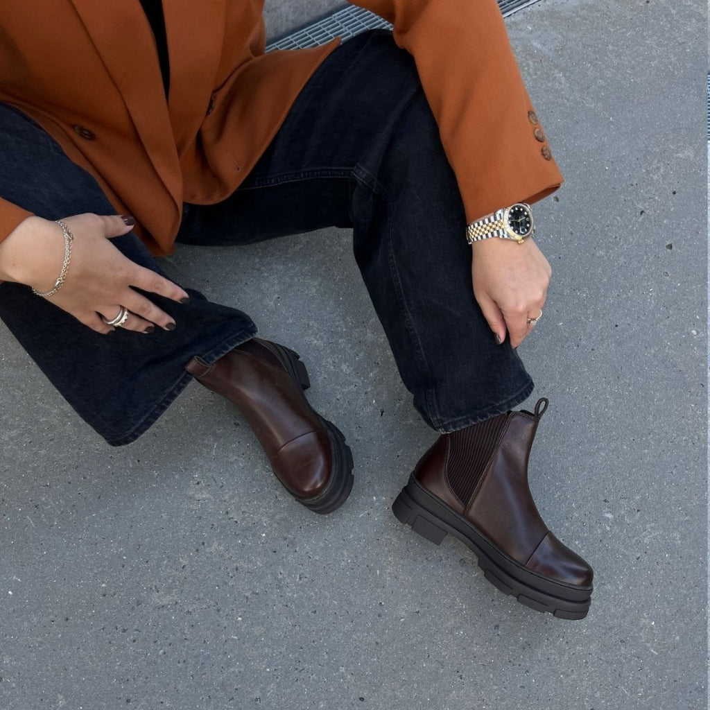 Copenhagen Shoes The Celeste Low Dark Brown
