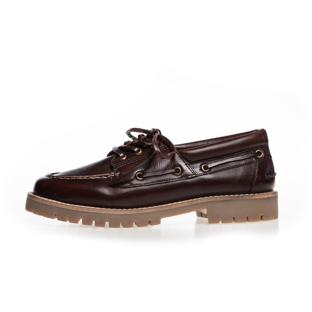 The Walk Leather Dark Brown