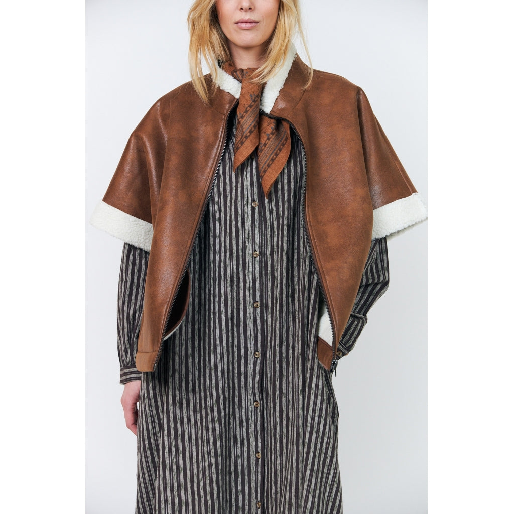 Lollys Laundry Sama Coat SL Brown